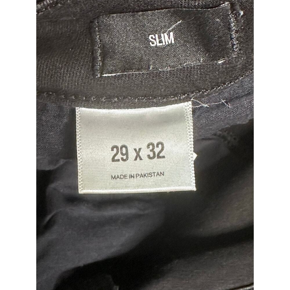 Express men black slim fit jeans size 29 - Picture 4 of 8